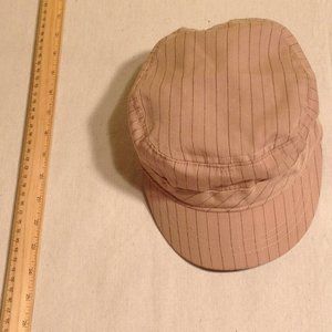 🎈 Tan stripped | Hat | Flat cap | Children's